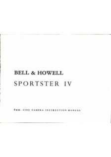 Bell and Howell Sportster 4 manual. Camera Instructions.